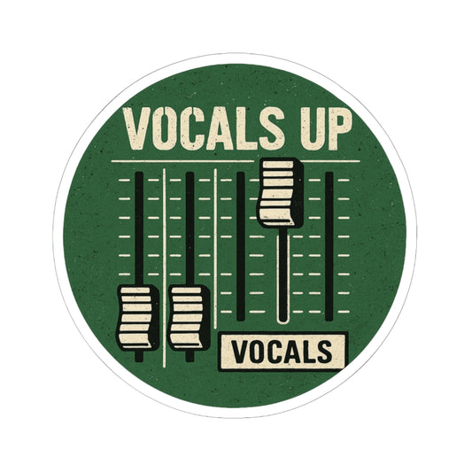Vocals Up Sticker