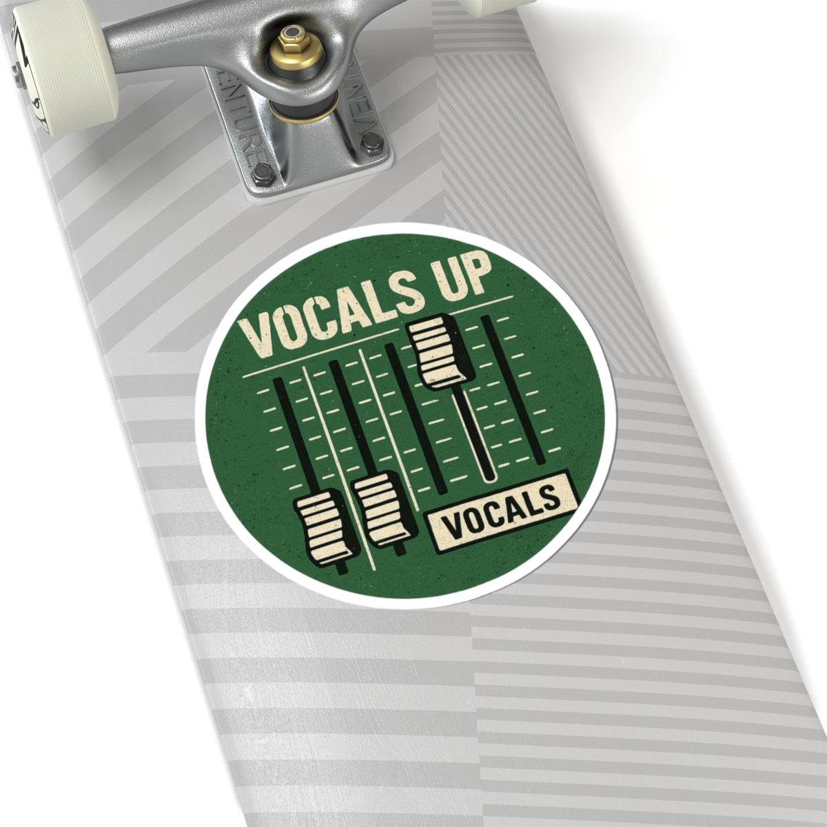 Vocals Up Sticker