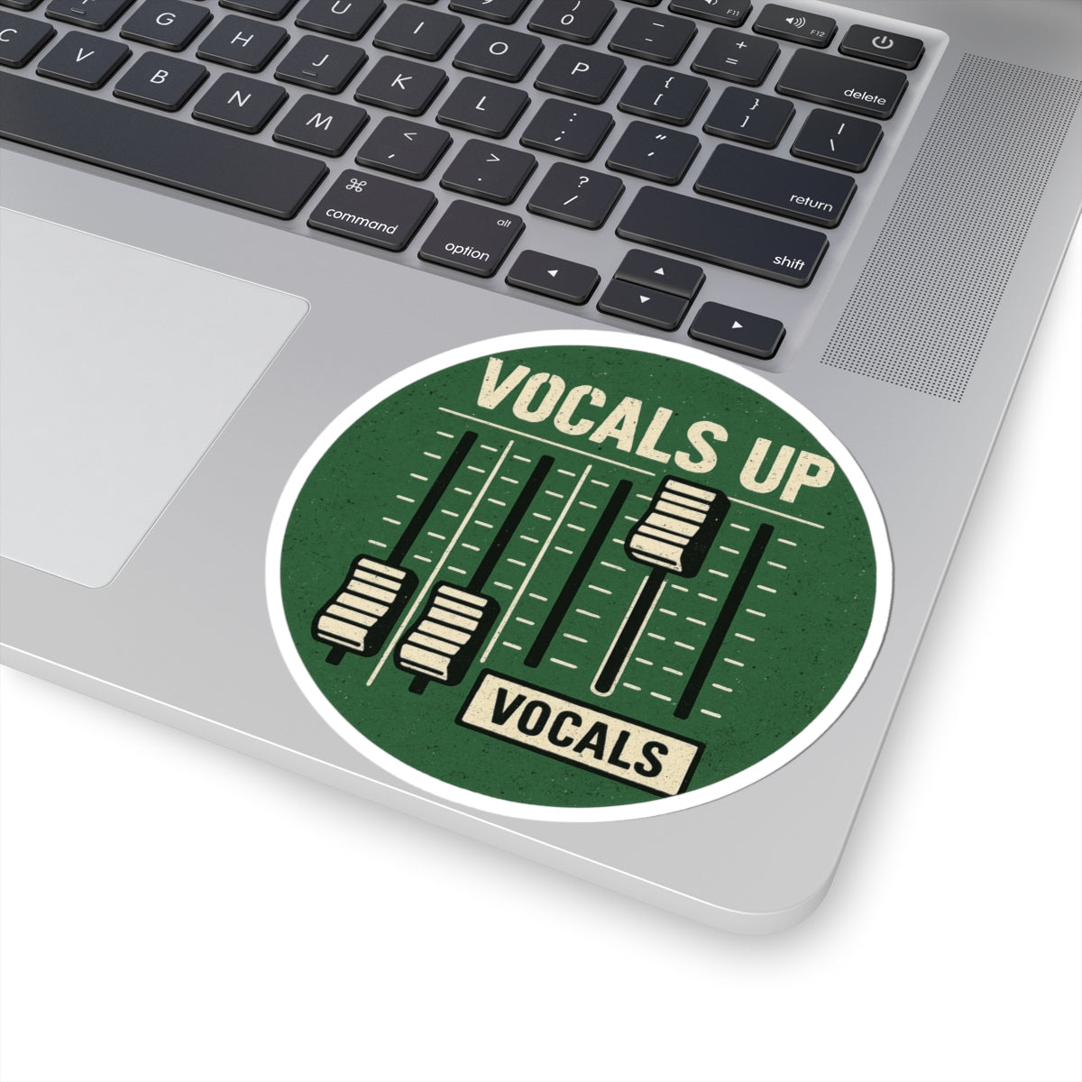 Vocals Up Sticker